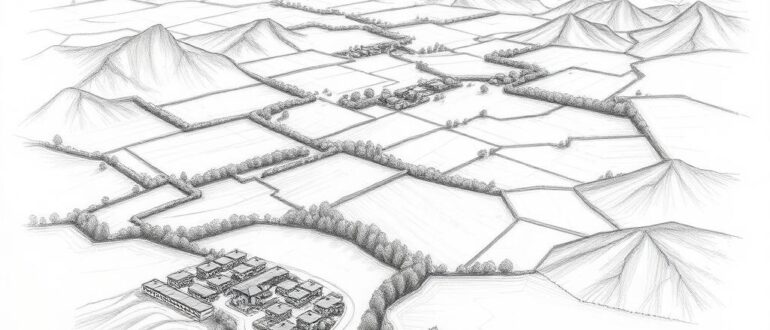 Пейзаж карандашом воздушная перспектива