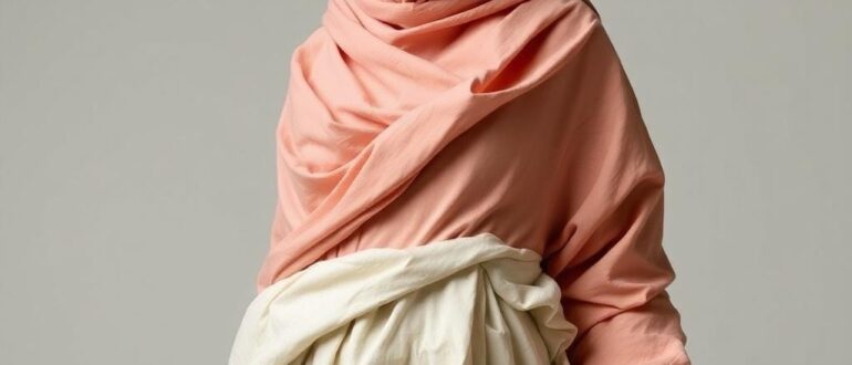 Одежда на фигуре складки и драпировка